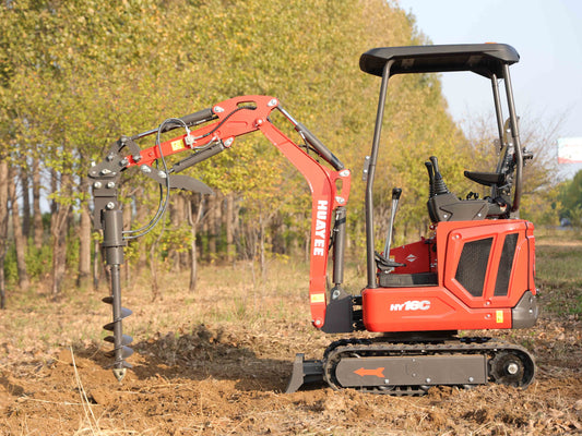 What are the auxiliary tools suitable for mini excavators?