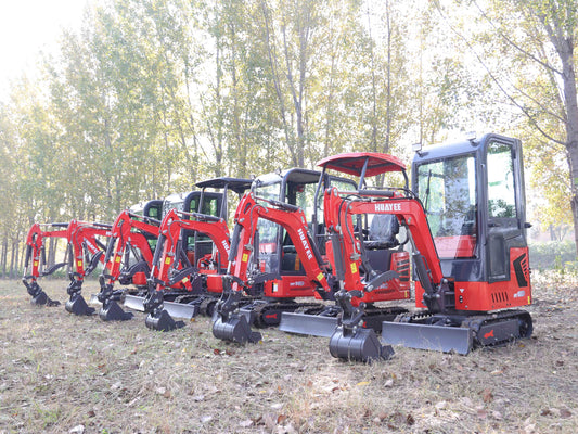 Six reasons why we choose the HUAYEE brand of mini excavators