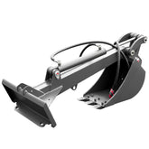 Straight Bucket Attachment for Mini Skid Steer Loaders | HUAYEE HYS06