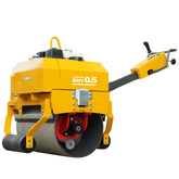HUAYEE RHY0.5 Tandem Vibratory Roller | 0.5 Ton Walk-behind/Ride-on Compactor
