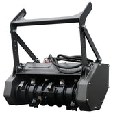 HUAYEE HYS18 | 40" Mini Skid Steer Drum Forestry Mulcher Attachment