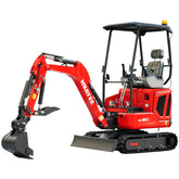 HUAYEE HY16C | Mini Excavator with 14HP Kubota Engine & Hydraulic Thumb | HUAYEE HY16C