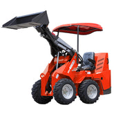 HUAYEE HY480D Mini Wheel Skid Steer Loader