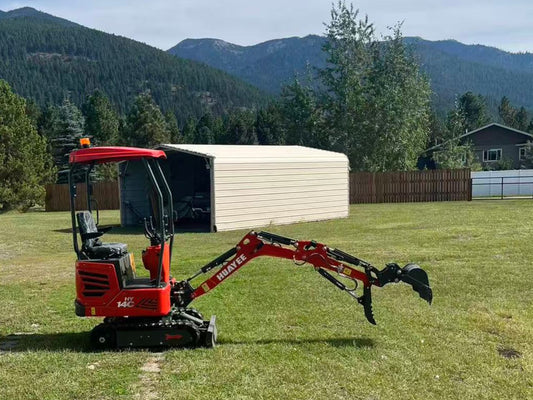 HUAYEE HY14C Mini Excavator: Compact Power for Your Next Project