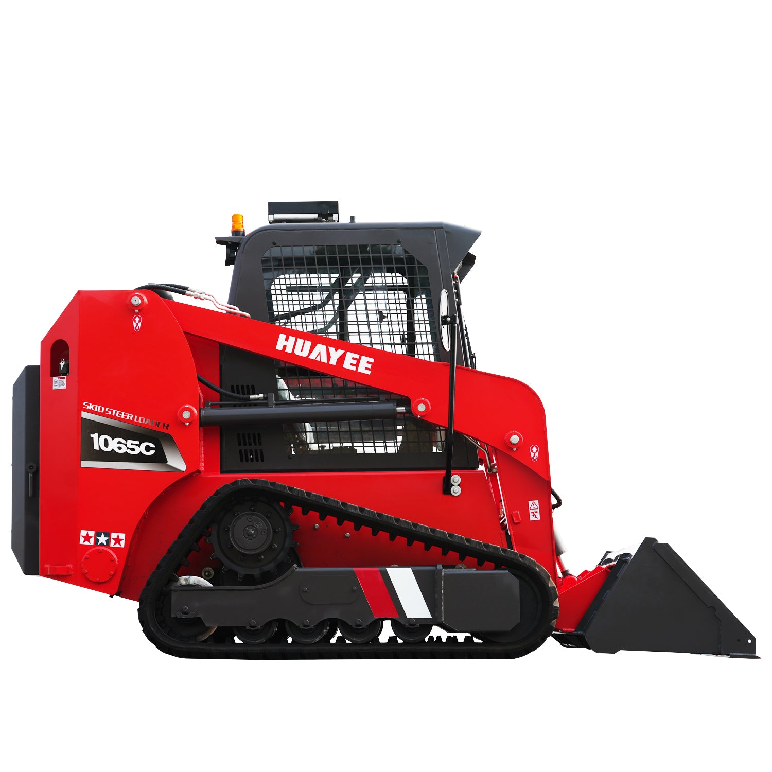 Professional Crawler Skid Steer Loader with 74HP Cummins EPA Certified | HUAYEE HY1065C