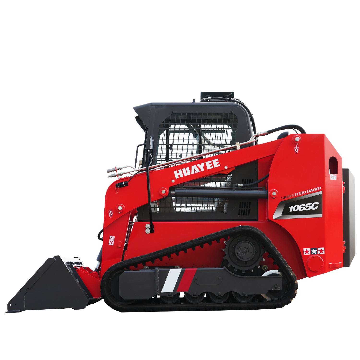 Professional Crawler Skid Steer Loader with 74HP Cummins EPA Certified | HUAYEE HY1065C
