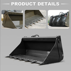 HUAYEE WHY-6 4-in-1 Multi-Purpose Bucket Attachment for WHY1500 Wheel Loader