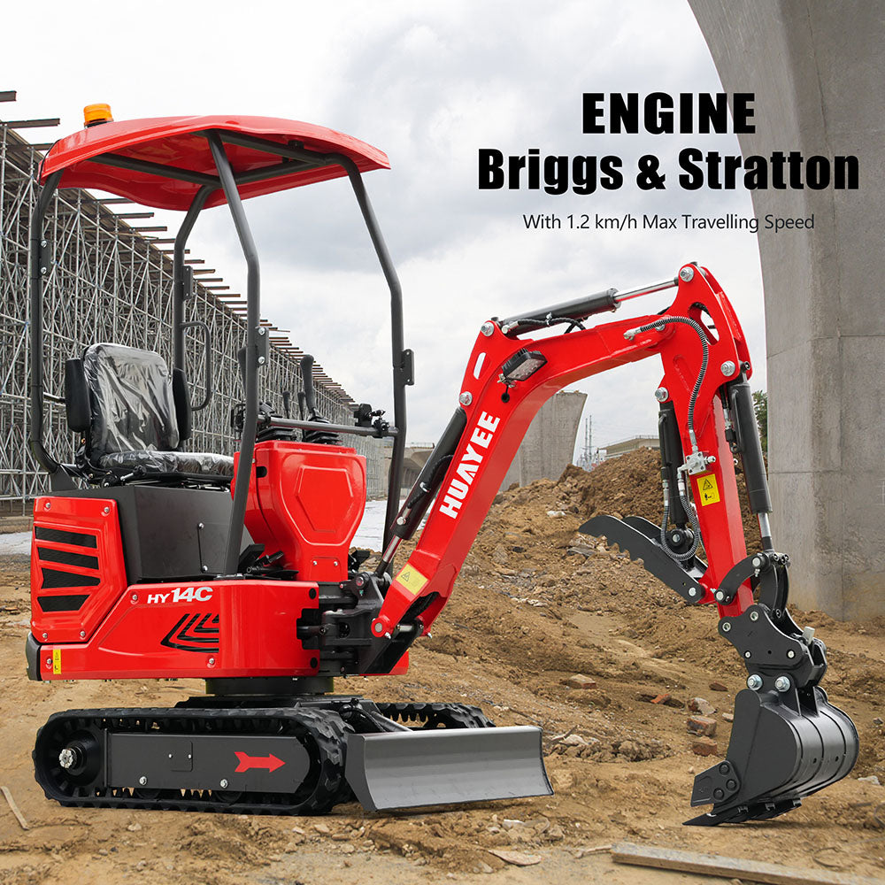 HUAYEE HY14C Mini Excavator