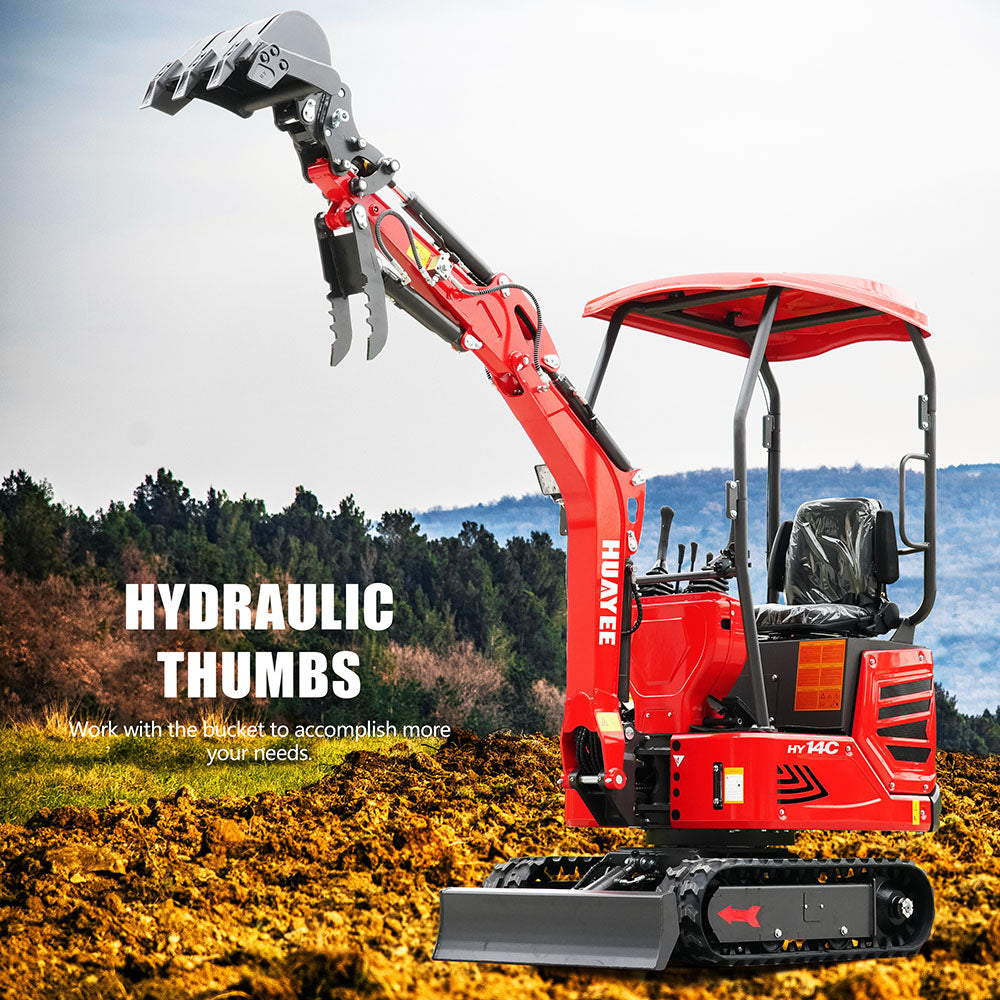 HUAYEE HY14C Mini Excavator
