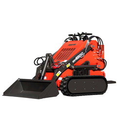 HUAYEE HY480C mini Skid Steer Loader with 23 hp RATO Engine Compact Track Stand-on 