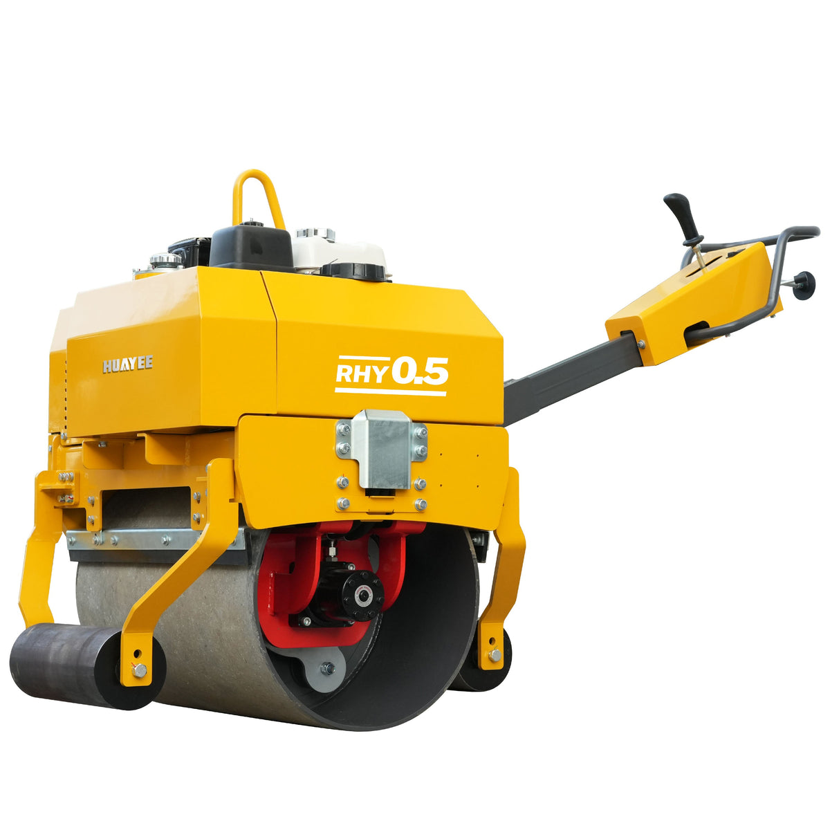 HUAYEE RHY0.5 Tandem Vibratory Roller | 0.5 Ton Walk-behind/Ride-on Compactor