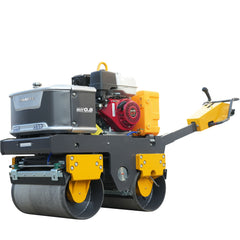 HUAYEE RHY0.8 Heavy-Duty Tandem Roller | 0.8 Ton Vibratory Road Compactor