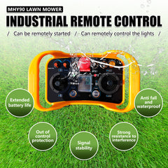 HUAYEE MHY90 Heavy-Duty Remote Control Tracked Mower