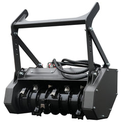 HUAYEE HYS18 | 40" Mini Skid Steer Drum Forestry Mulcher Attachment