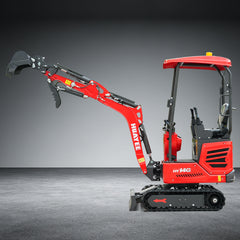 HUAYEE HY14G | Mini Excavator with Kubota Engine & Advanced Hydraulics