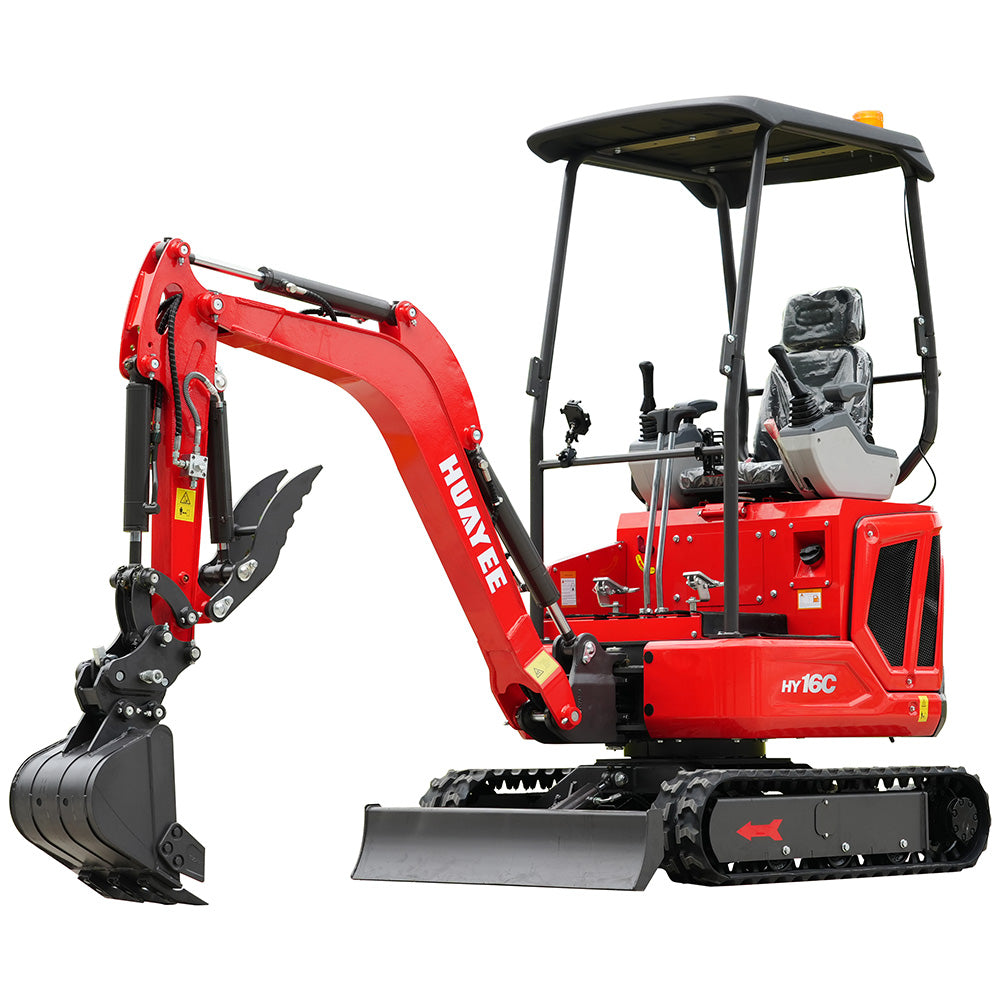 Huayee Mini HUAYEE HY16C | Mini Excavator for Sale with 14HP Kubota diesel Engine ...