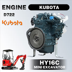Mini Excavator with 14HP Kubota Engine & Hydraulic Thumb | HUAYEE HY16C