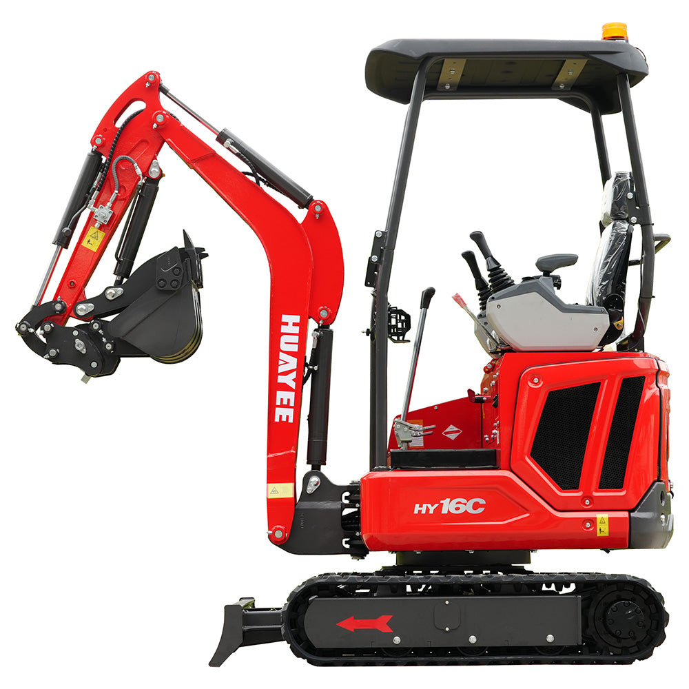 Huayee Mini HUAYEE HY16C | Mini Excavator for Sale with 14HP Kubota diesel Engine ...
