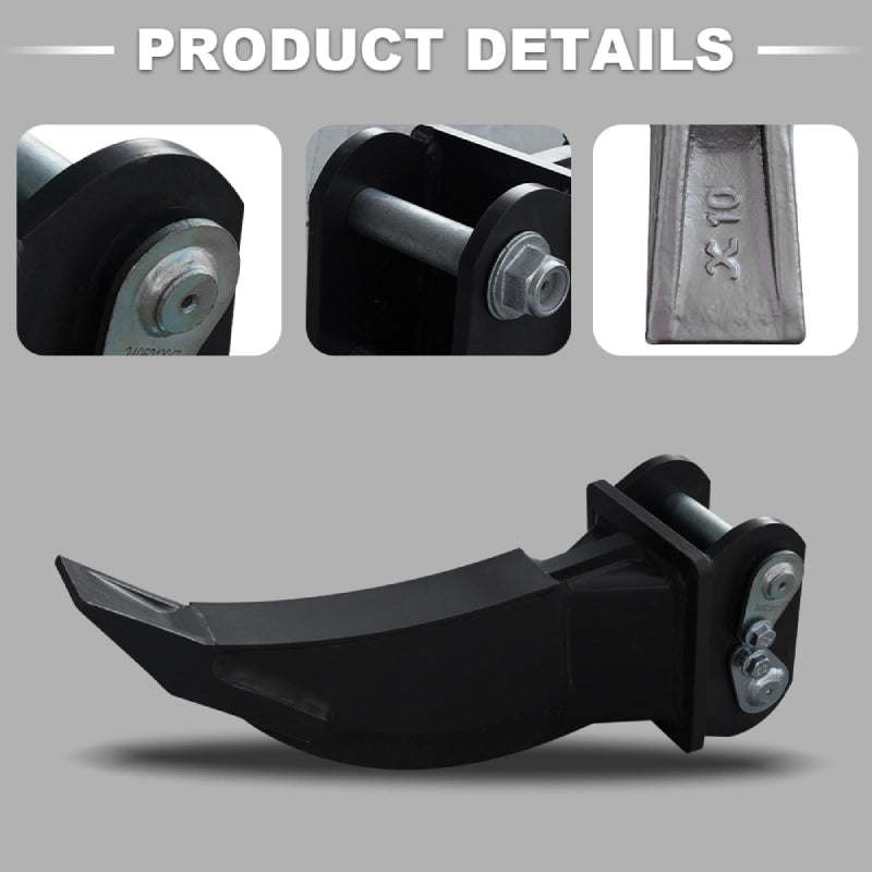 Ripper for 1-1.8 Ton Mini Excavators | HUAYEE HYE01-4