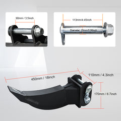 Ripper for 1-1.8 Ton Mini Excavators | HUAYEE HYE01-4