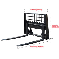 Fork Attachment Suits For HY1025C/HY1050C/HY1065C Mini Skid Steer Loader | HUAYEE HYL01