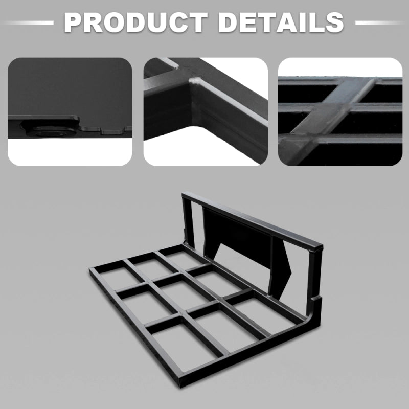 mini skid steer loader grader detail