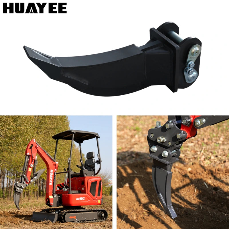Ripper for 1-1.8 Ton Mini Excavators | HUAYEE HYE01-4