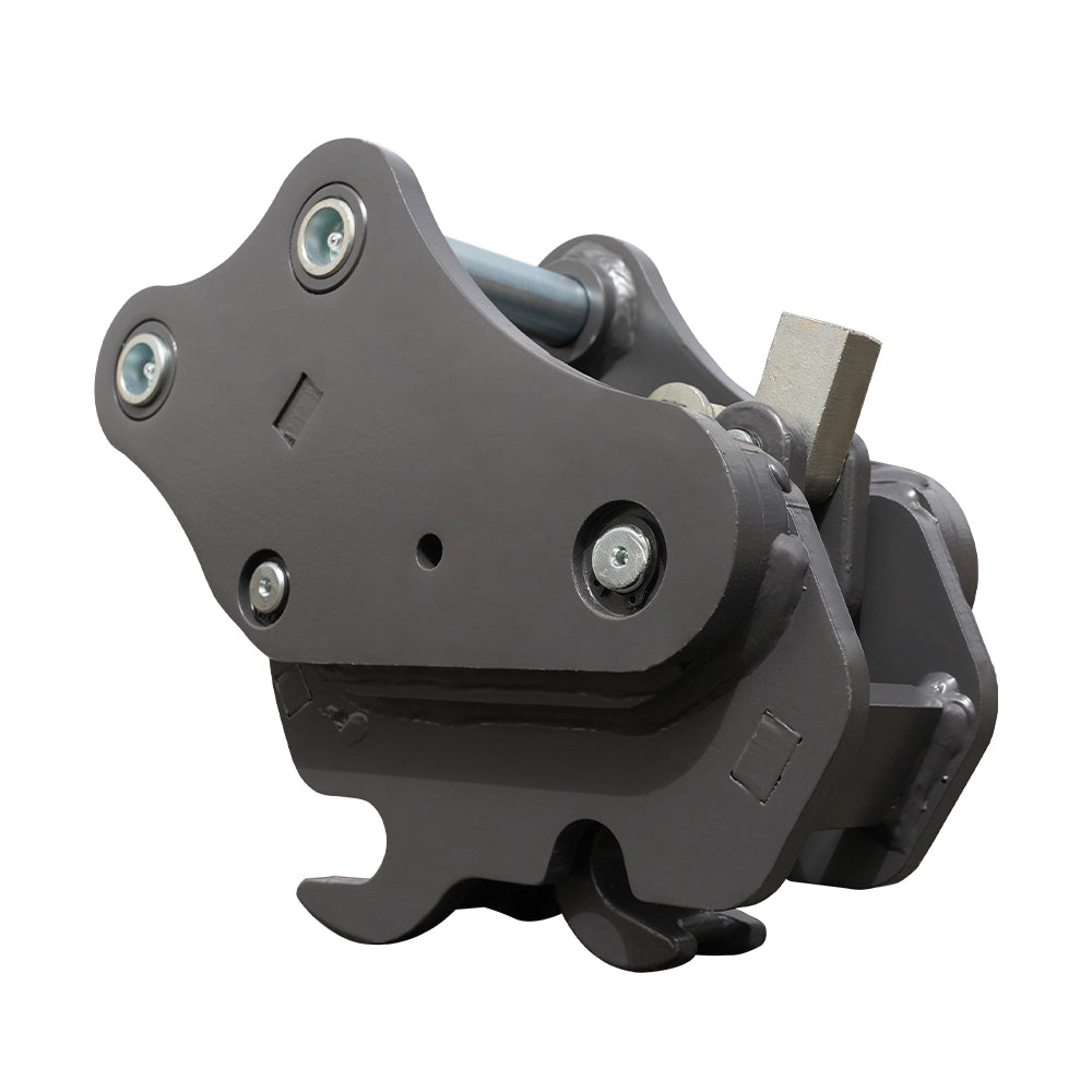 Mini Quick Coupler Semi-automatic Quick Change / Coupler for 1-1.8 Ton Mini Excavators ...