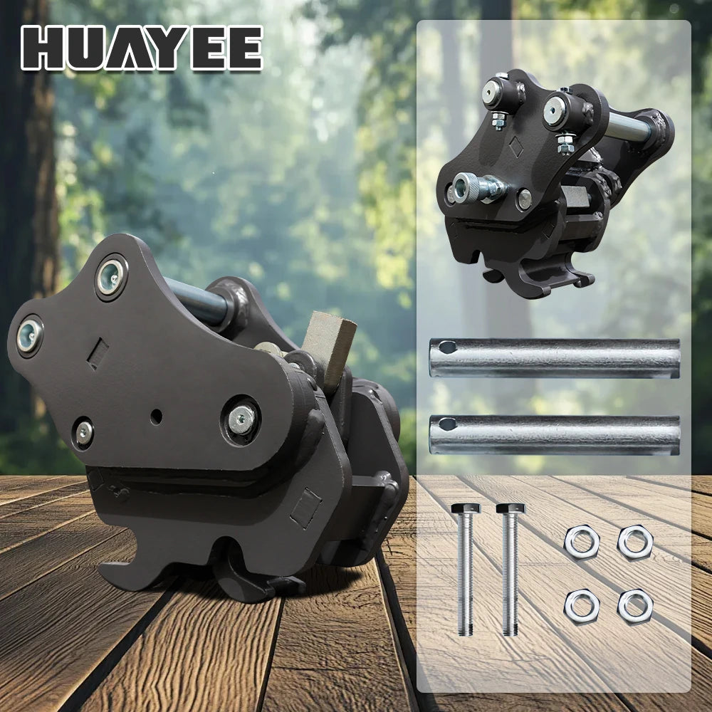 Semi-automatic Quick Change / Coupler for 1-1.8 Ton Mini Excavators | HUAYEE HYE00-1