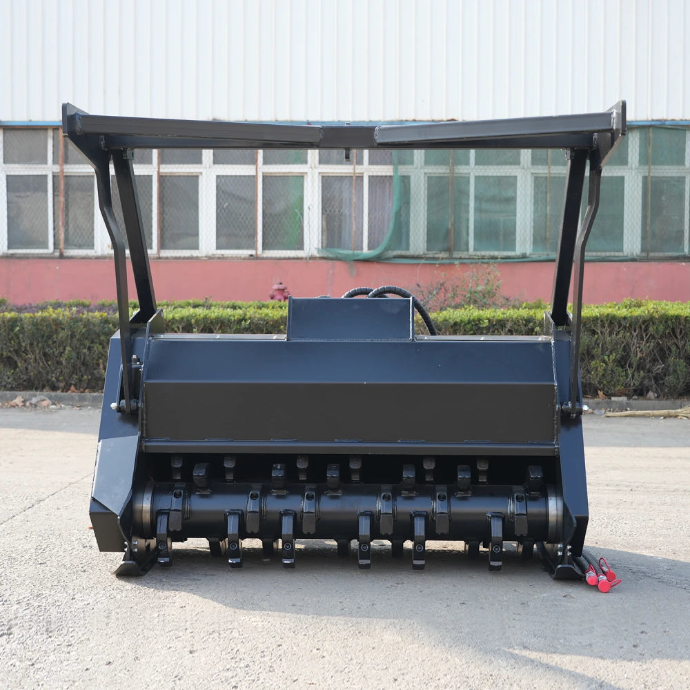87 Inch Skid Steer Brush Cutter Attachment Suits HY1025C/HY1050C/HY1065C Mini Skid Steer Loaders | HUAYEE HYL08