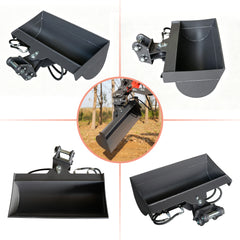 800mm 32" Tilt Bucket for 2 Ton Mini Excavators | HUAYEE HYE08